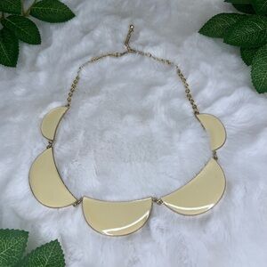 Half Moon Shaped Statement Necklace